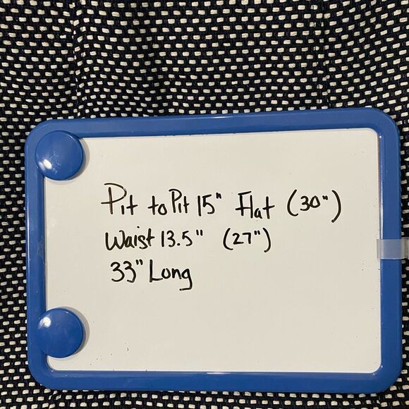 Shoshanna Women’s Angela Shift Navy White Metallic Tweed Dress Classic Size 0 - Picture 15 of 16